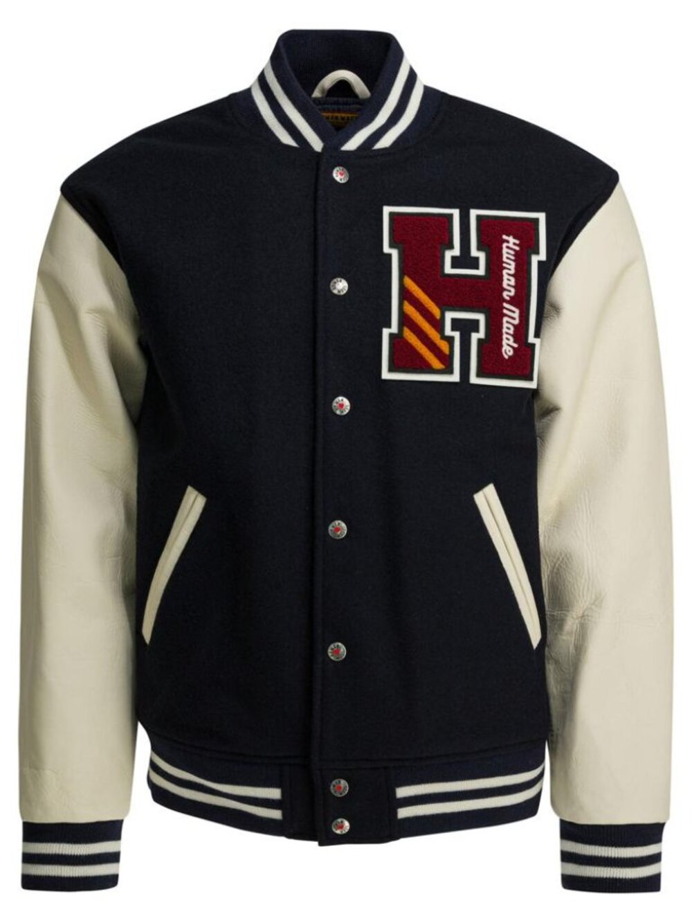 Human Made Wool And Nylon Bomber Jacket Tag Size S Men